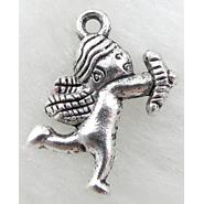 Charms, Tibetan Silver pendant