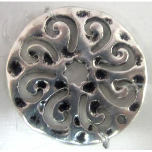 Tibetan Silver pendants, lead free and nickel free