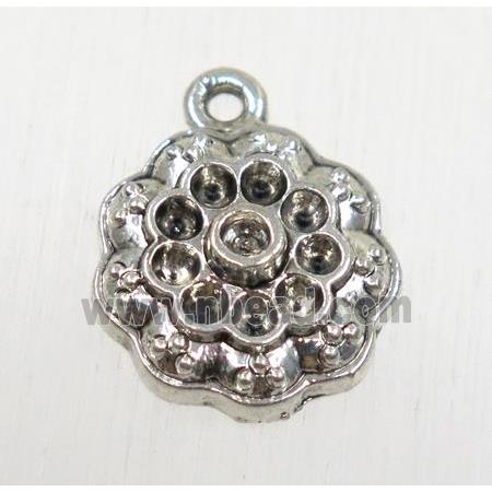 tibetan silver pendant, non-nickel