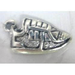 Tibetan Silver charm pendant, Lead free and nickel Free