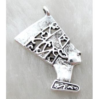 Tibetan Silver charm pendant, Lead free and nickel Free