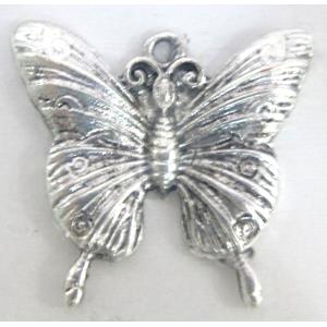 Tibetan Silver Butterfly pendant Non-Nickel