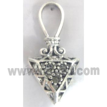 Tibetan Silver pendants, Non-Nickel