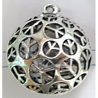 Tibetan Silver Charms pendants, Non-Nickel