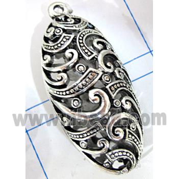 Tibetan Silver Charms pendants, Non-Nickel