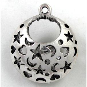 Tibetan Silver Charms pendants, Non-Nickel