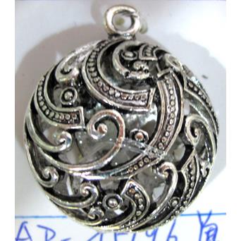 Tibetan Silver Charms pendants, Non-Nickel