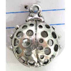 Tibetan Silver Beetle pendants, Non-Nickel