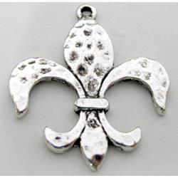 Tibetan Silver Charm Pendant, Non-Nickel