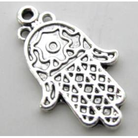 Tibetan Silver hamsahand pendant, Lead free and nickel Free