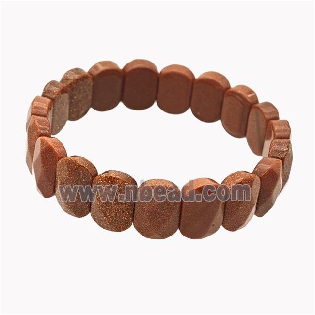 Golden Sandstone Bracelet Stretchy