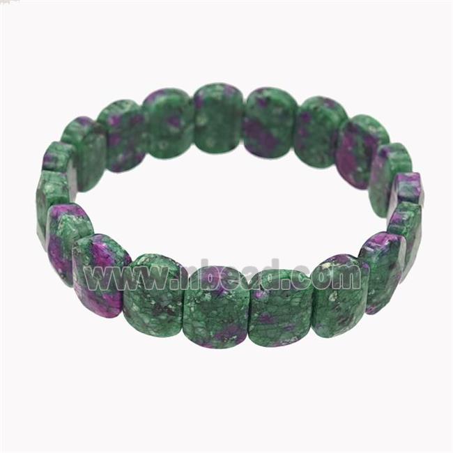 Zoisite Bracelet Stretchy Dye