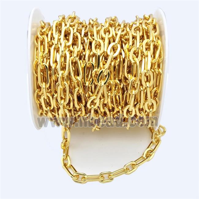 Iron Chain Gold Plated