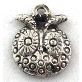 Tibetan Silver owl pendants