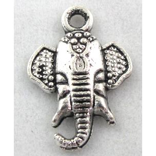 Tibetan Silver elephant pendants