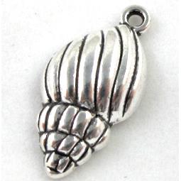 Tibetan Silver pendants, Zn Alloy