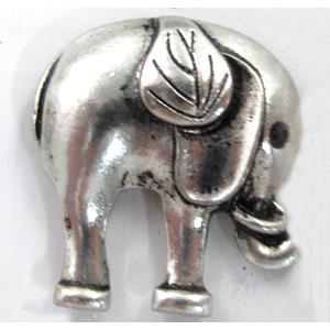Tibetan Silver Elephant charm, Lead and nickel Free