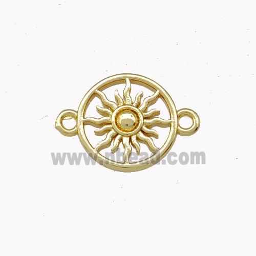 Copper Sun Connector Gold Plated