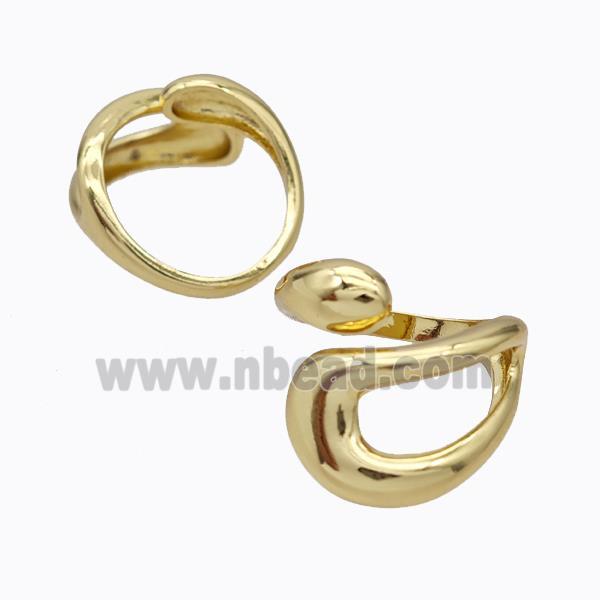 Copper Ring Gold Plated