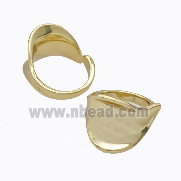 Copper Ring Gold Plated