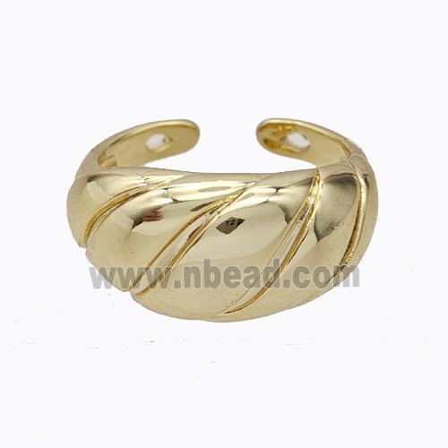 Copper Ring Gold Plated