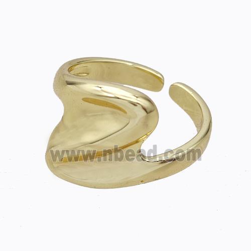 Copper Ring Gold Plated