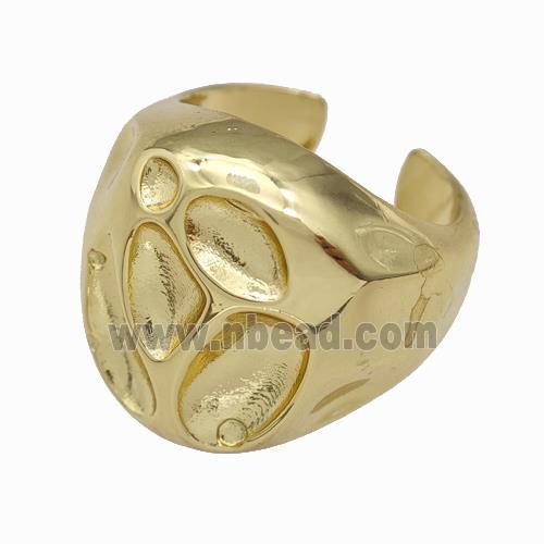 Copper Ring Gold Plated