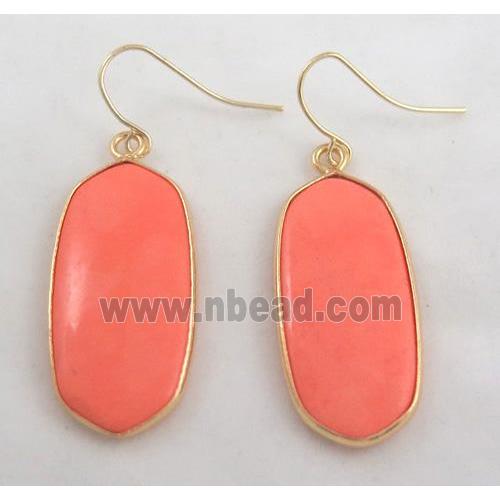 gemstone earring, colorfast