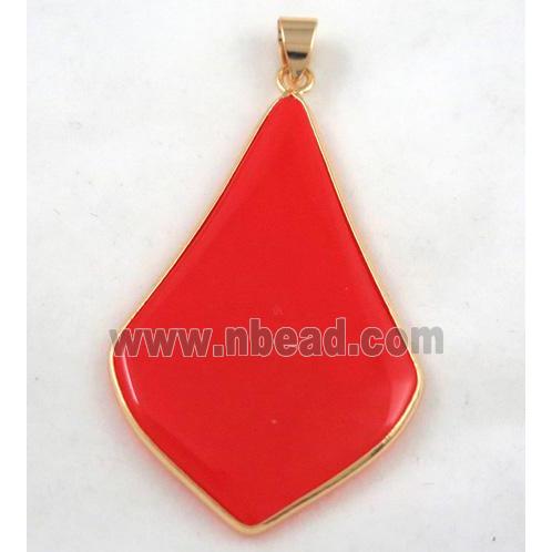 gemstone pendant, colorfast