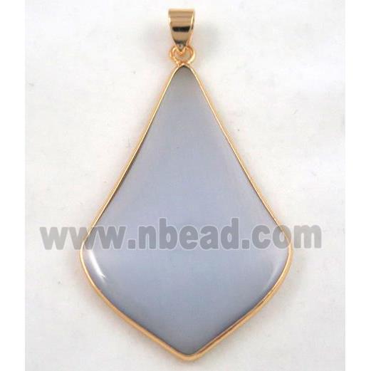 gemstone pendant, colorfast