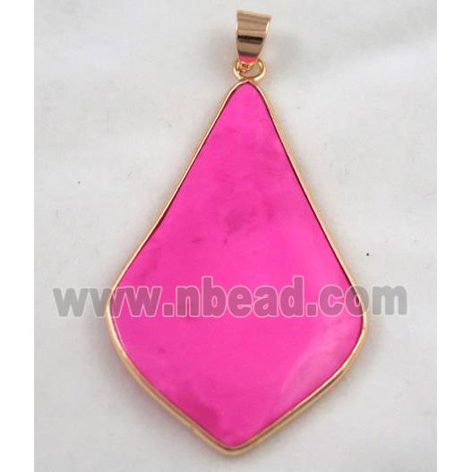 gemstone pendant, colorfast