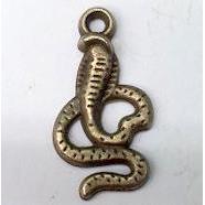 tibetan silver snake pendants non-nickel, bronze