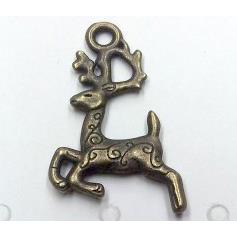 Tibetan silver sheep pendant non-nickel, bronze