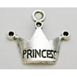 Tibetan Silver crown pendants Non-Nickel