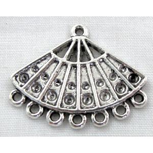 Tibetan Silver chandelier pendants, Non-Nickel
