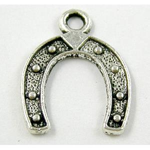 Tibetan Silver wish bone pendant Non-Nickel