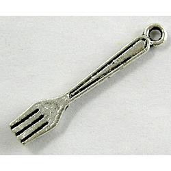 Dessert Fork, Tibetan Silver Charm Non-Nickel