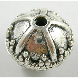 Tibetan Silver Ball Spacers Non-Nickel