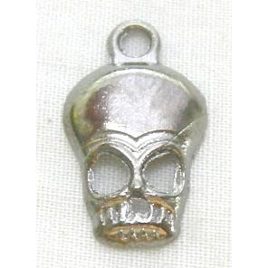 Skull, Tibetan Silver Non-Nickel