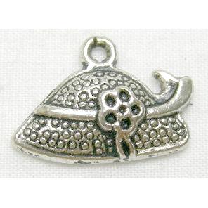 Tibetan Silver Caps Pendants