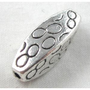 Tibetan Silver twist Spacer Non-Nickel