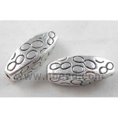 Tibetan Silver twist Spacer Non-Nickel