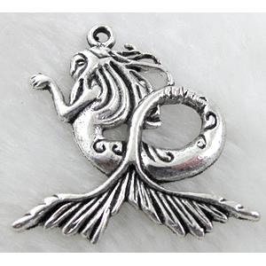 Tibetan Silver animal pendant Non-Nickel