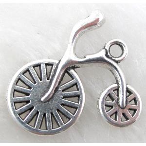 Bicycle charms, Tibetan Silver pendant non-nickel