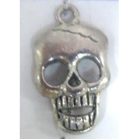 Skull Charm, Tibetan Silver pendants