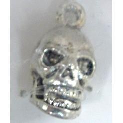 Skull Charm, Tibetan Silver pendants