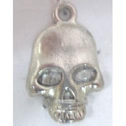 Skull Charm, Tibetan Silver pendants