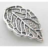 leaf, Tibetan Silver pendant, Non-Nickel