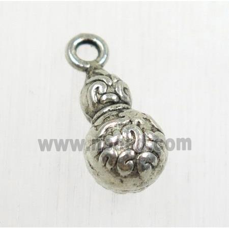 tibetan silver gourd pendant, non-nickel