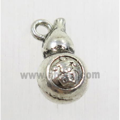 tibetan silver gourd pendant, non-nickel